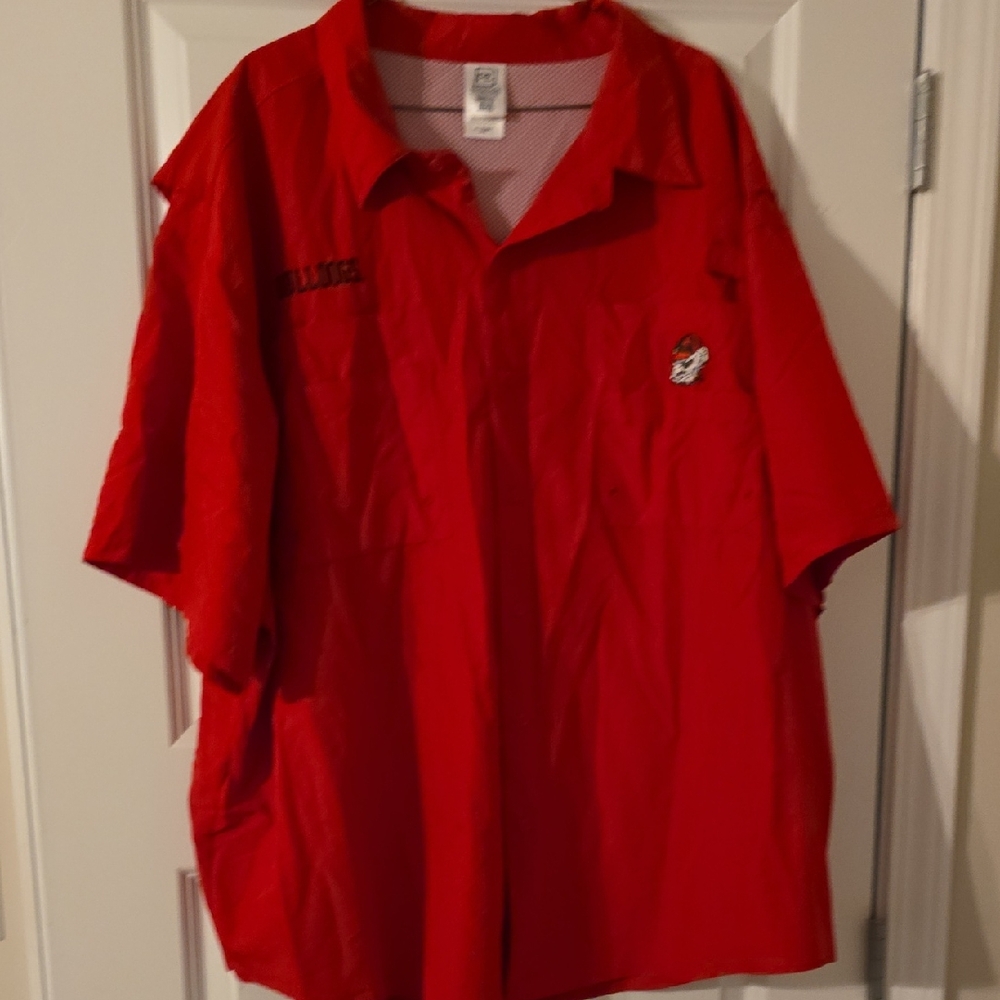 Red Men's 3XL Georgia Bulldogs Shirt